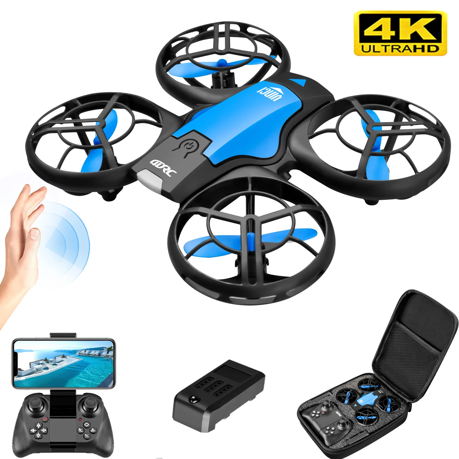 โดรน V8 รุ่นใหม่ขนาดเล็ก 4K ระ - Drone Mapping บทวิจารณ์และราคา
