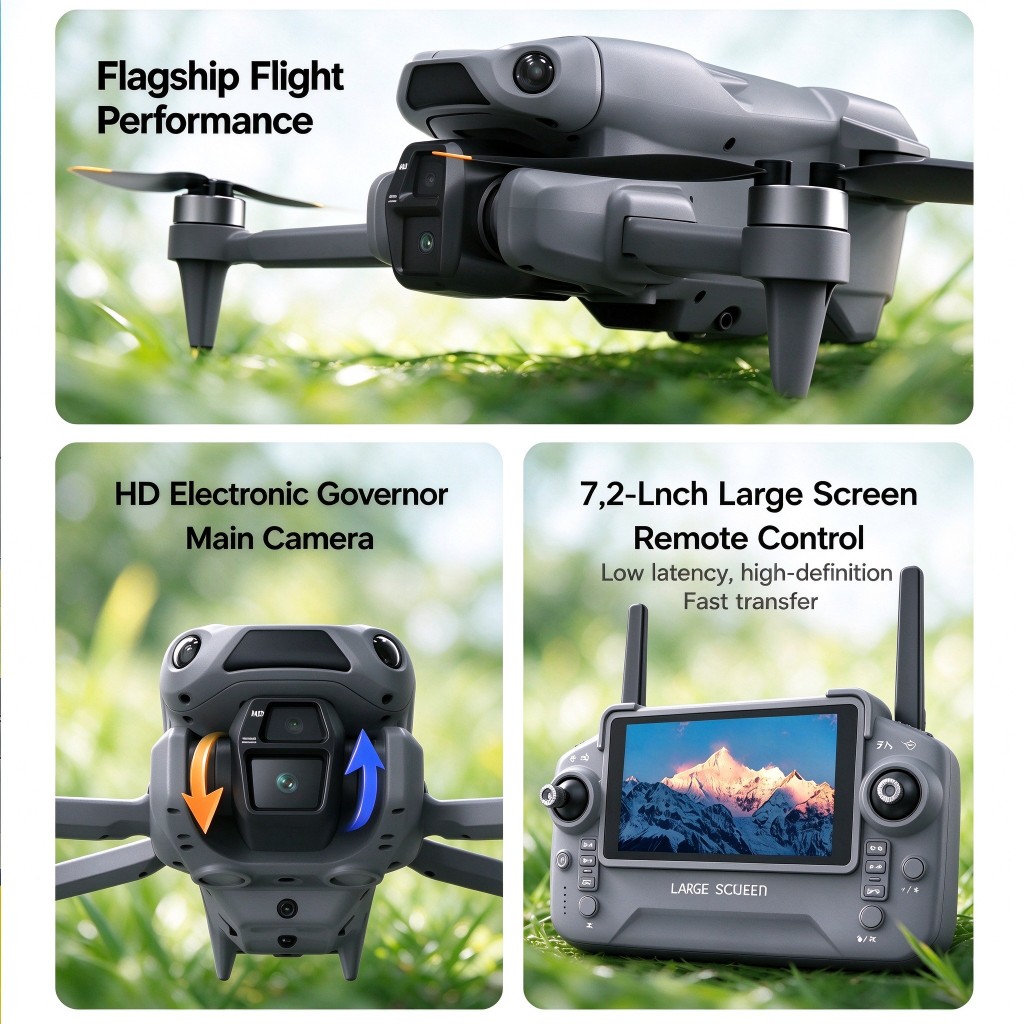 โดรนรุ่นใหม่ LF682 MAX GPS พร้ - Drone Mapping บทวิจารณ์และราคา