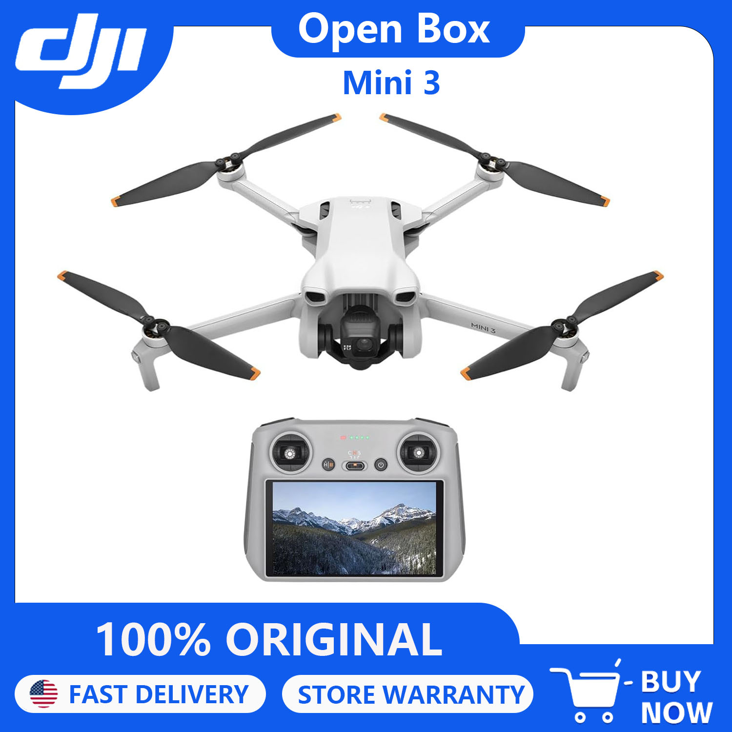 โดรน DJI Mini 3 (DJI RC2) แบบเ - Drone Ndvi บทวิจารณ์และราคา