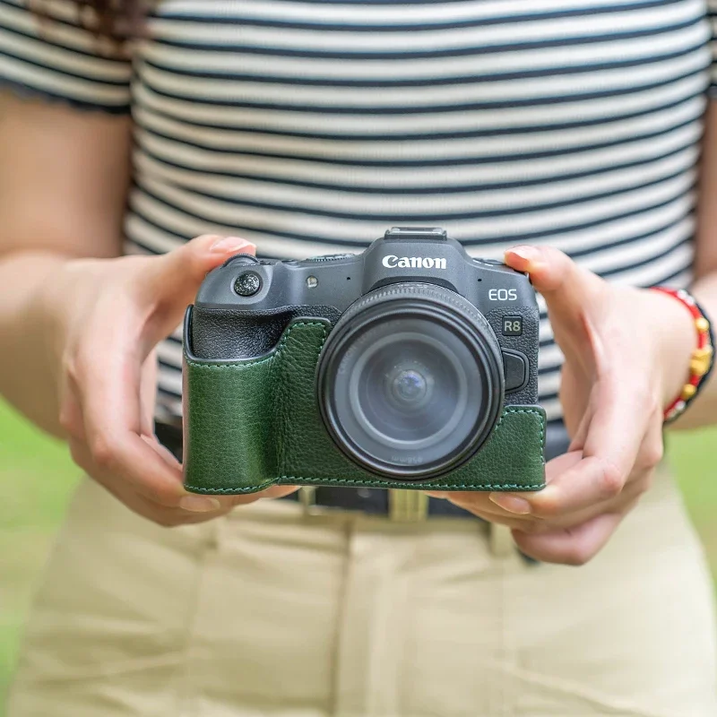 กระเป๋ากล้องหนังแท้ทำมือสำหรับ - Canon Camera Eos R8 บทวิจารณ์และราคา