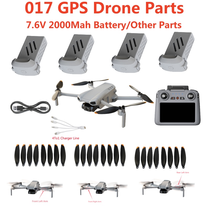 017 โดรน GPS 7.6V 2000 มิลลิแอ - Drone Mapping บทวิจารณ์และราคา